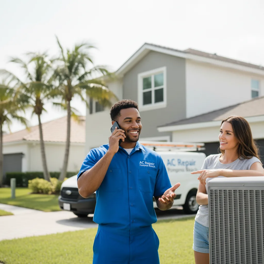 AC Repair Pompano Beach customer support in Iron City